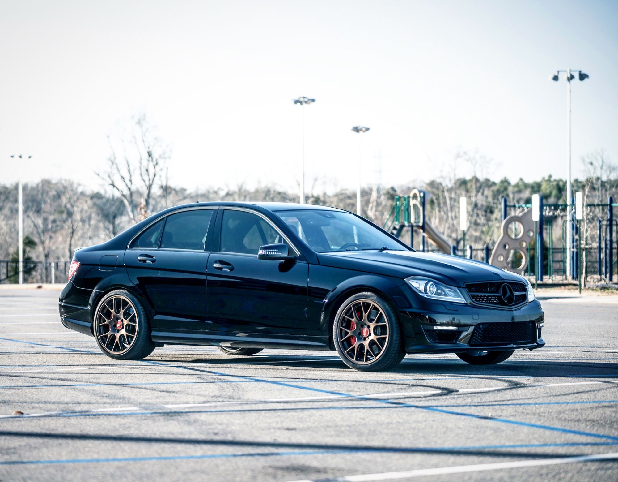 photo 1 Mercedes-Benz C-Class custom wheels BBS CH-R 19x8.5, ET +42, tire size 245/35 R19. 19x9.5 ET+45 235/30 R19