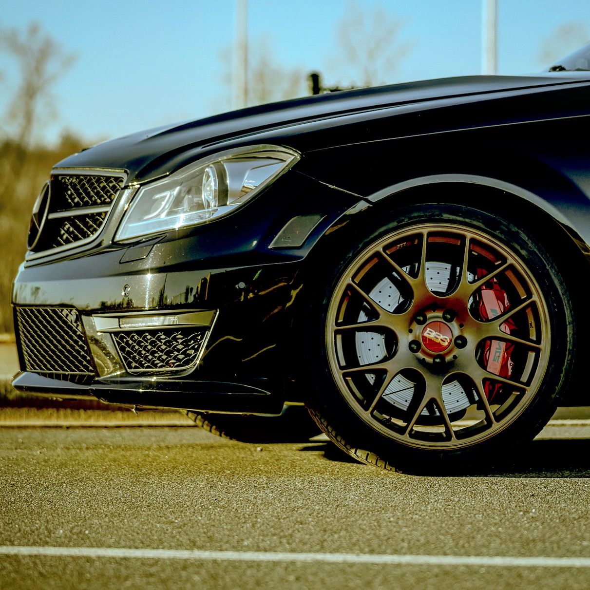 photo 3 Mercedes-Benz C-Class custom wheels BBS CH-R 19x8.5, ET +42, tire size 245/35 R19. 19x9.5 ET+45 235/30 R19