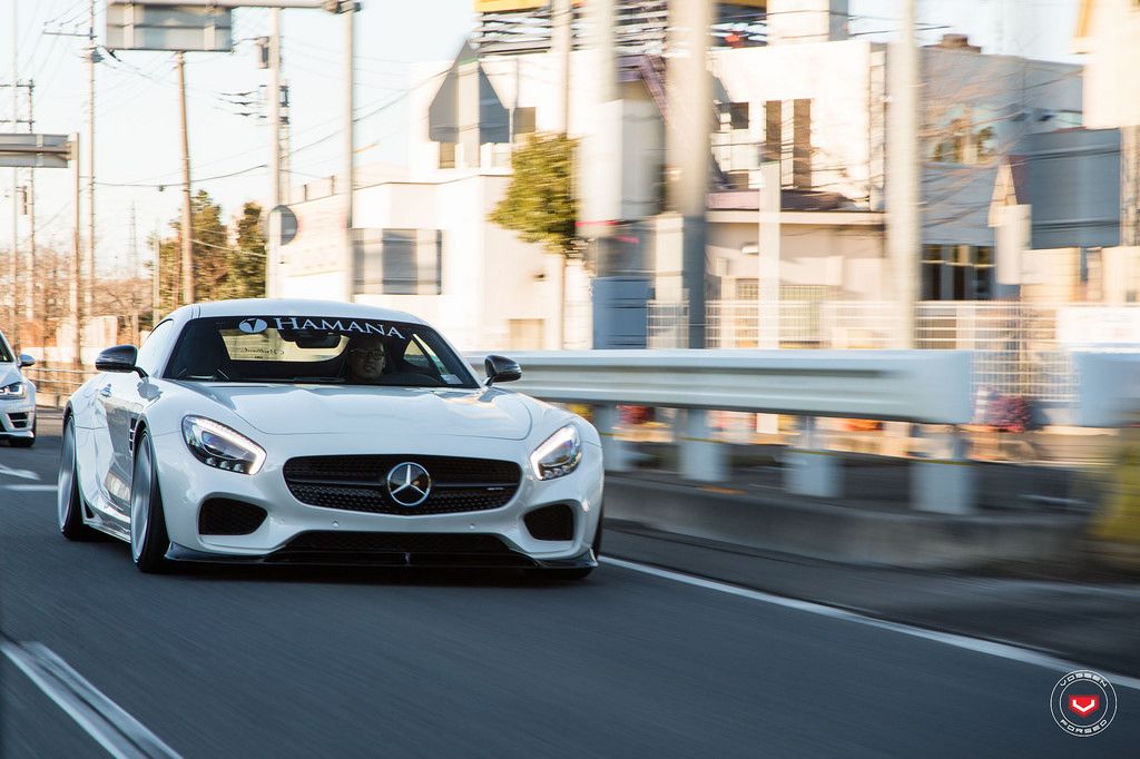 photo 6 Mercedes-Benz AMG GT custom wheels Vossen VPS-314T 20x10.5, ET , tire size X R20. 20x12.5 ET