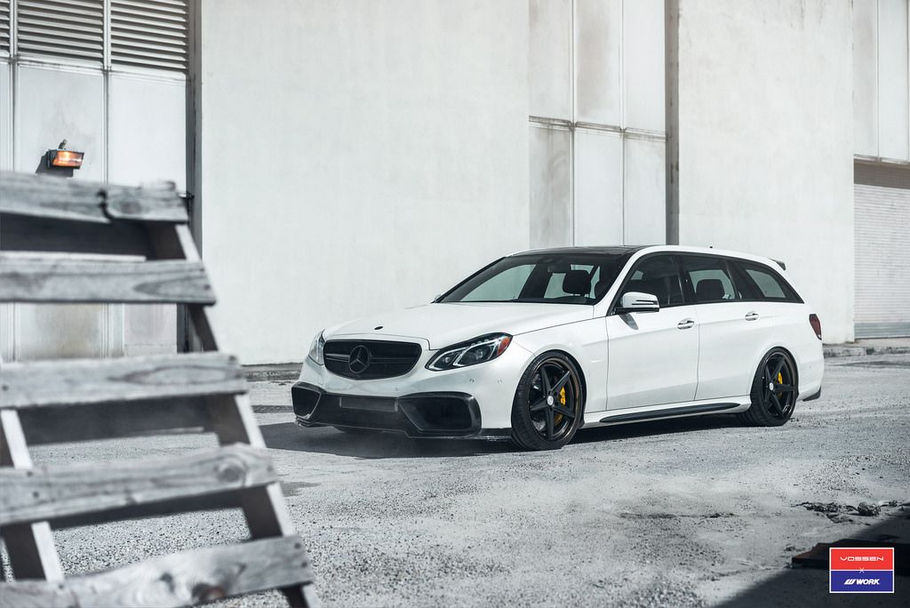 photo 4 Mercedes-Benz AMG E custom wheels Vossen VWS-3 20x9.0, ET , tire size X R20. 20x10.5 ET 