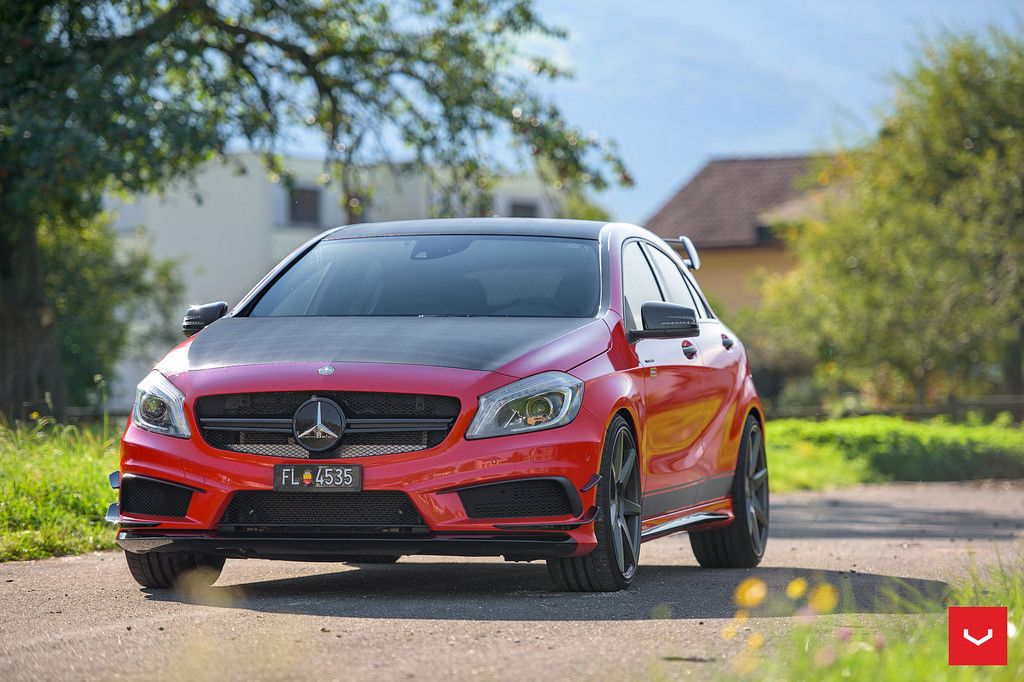 photo 5 Mercedes-Benz CLA-Class custom wheels Vossen CV7  20x, ET , tire size X R20. x ET 