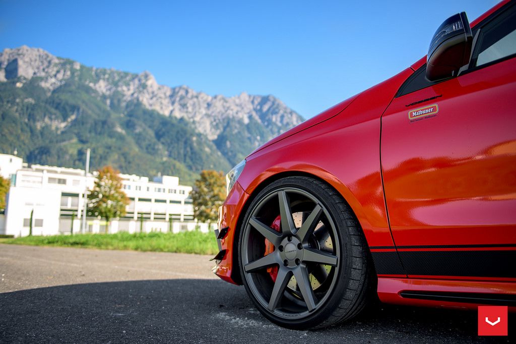 photo 1 Mercedes-Benz CLA-Class custom wheels Vossen CV7  20x, ET , tire size X R20. x ET 