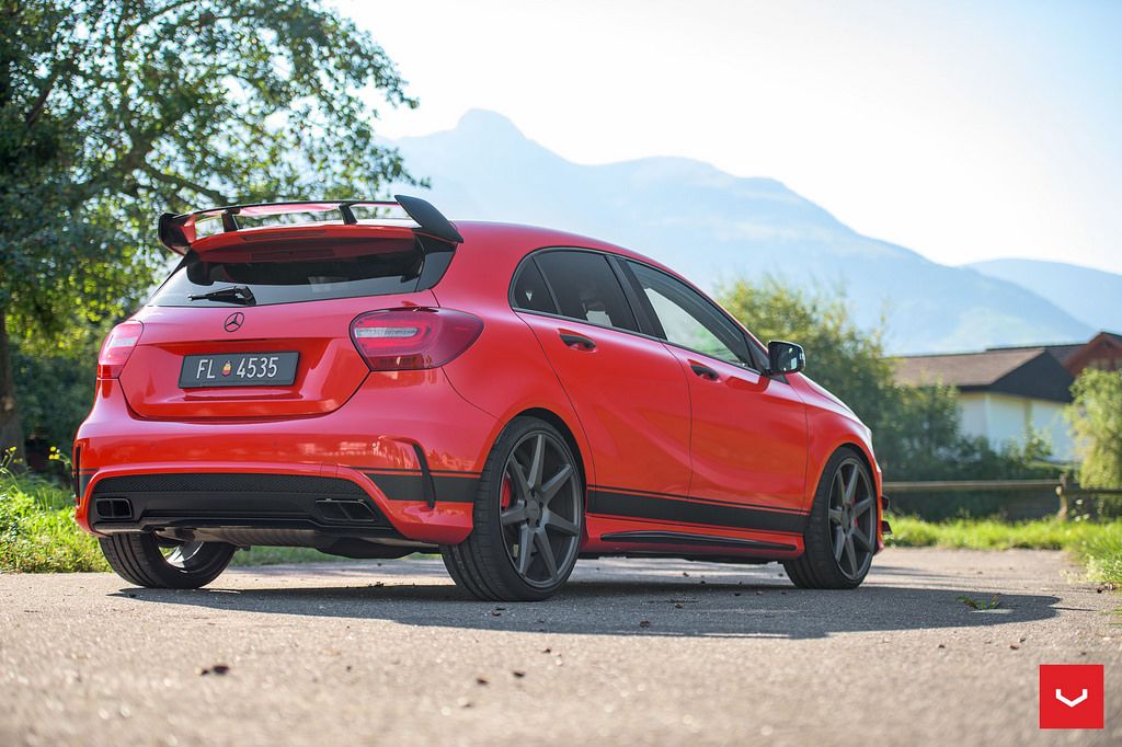 photo 3 Mercedes-Benz CLA-Class custom wheels Vossen CV7  20x, ET , tire size X R20. x ET 