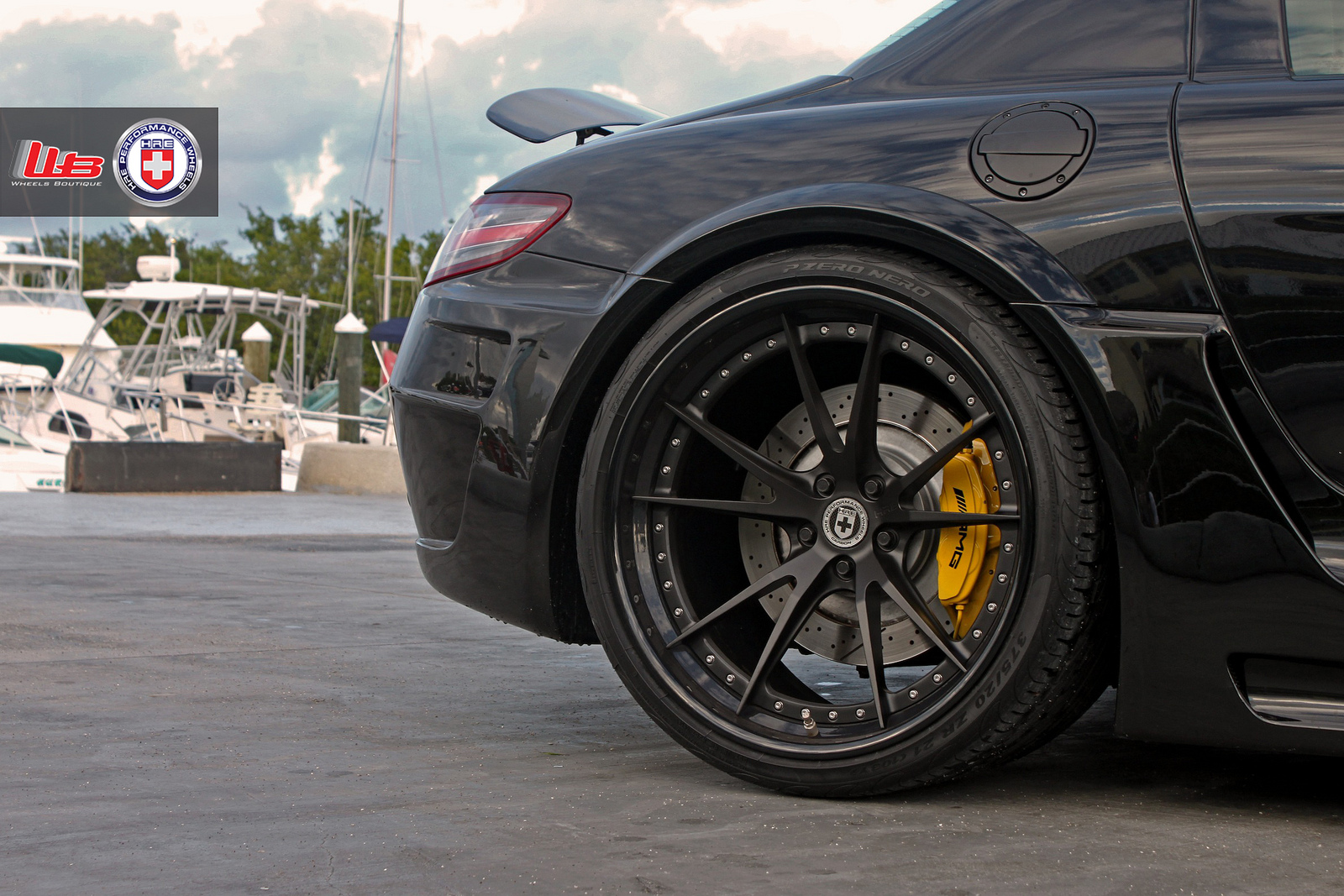 photo 2 Mercedes-Benz SLS AMG custom wheels HRE S104 20x10.5, ET , tire size 285/25 R20. 21x12.5 ET 375/20 R21