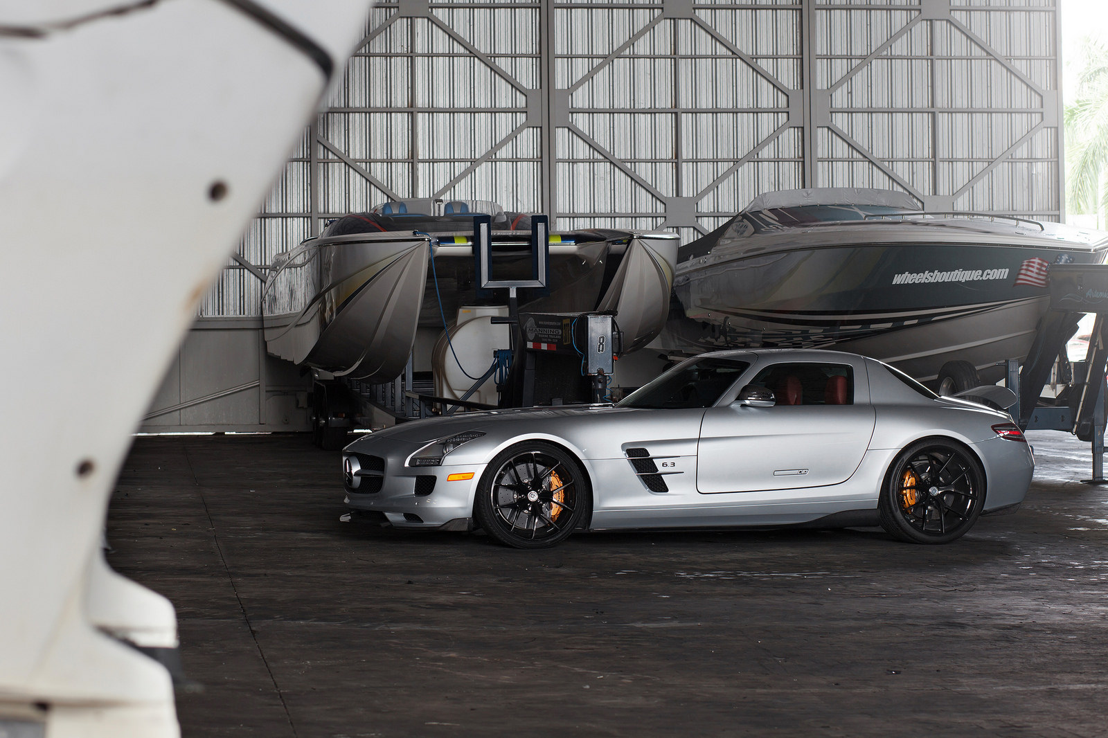 photo 4 Mercedes-Benz SLS AMG custom wheels HRE  P101 20x10.0, ET , tire size 265/30 R20. 21x12.5 ET 325/25 R21