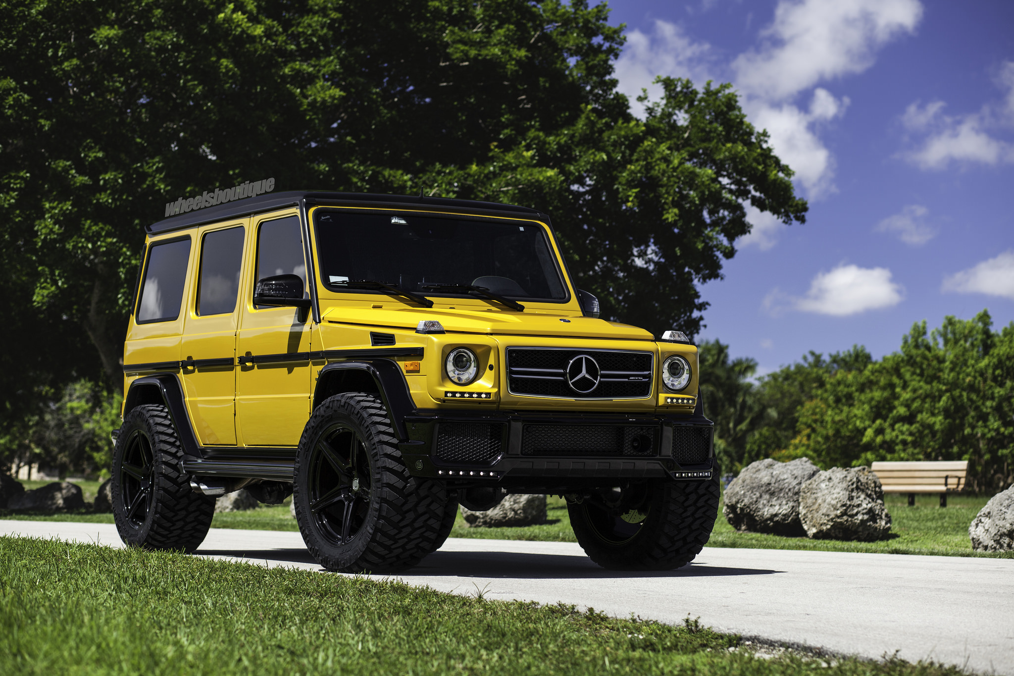photo 2 Mercedes-Benz AMG G63 custom wheels HRE TR45 22x12.0, ET , tire size 375/45 R22. x ET