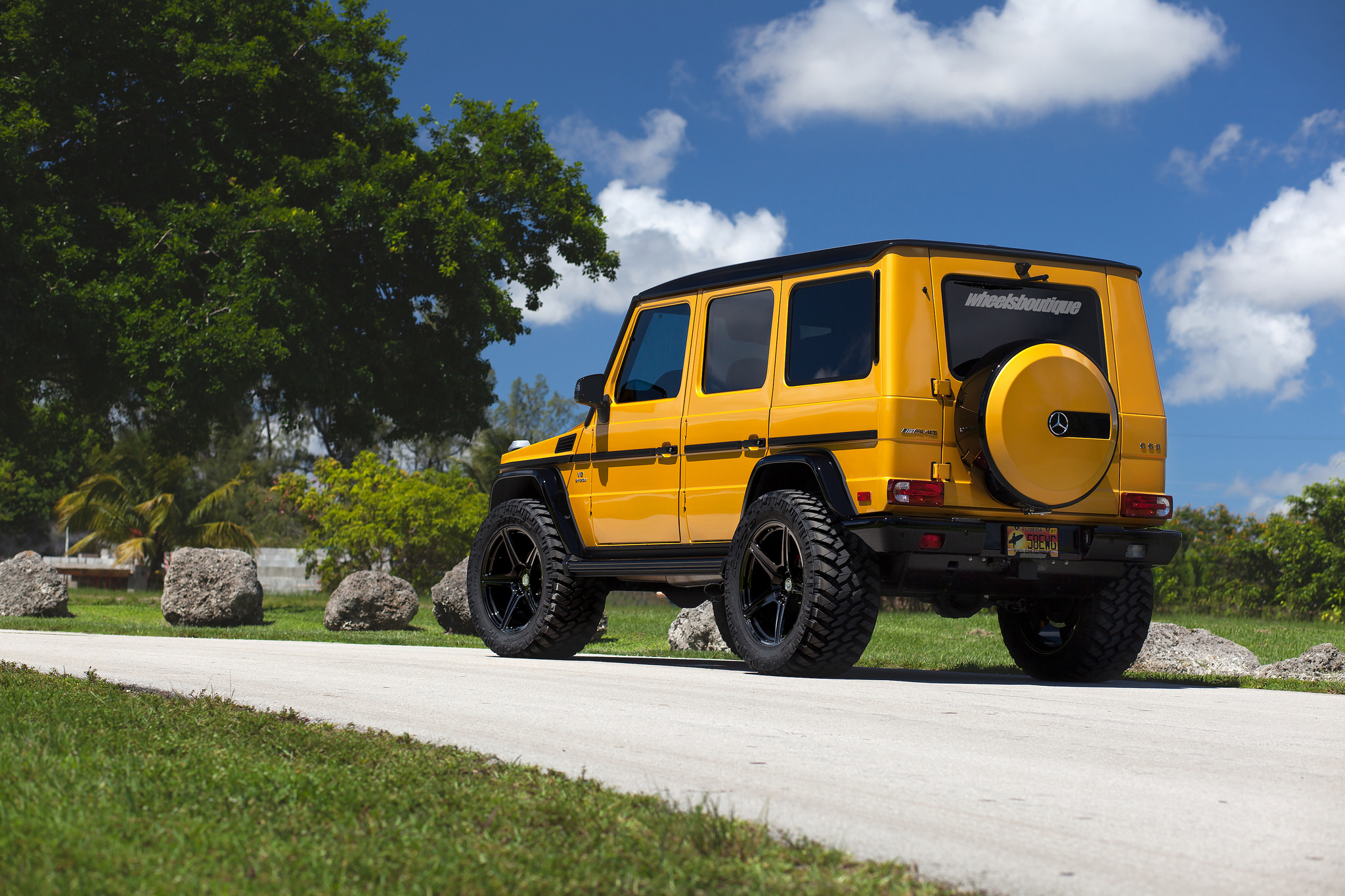 photo 3 Mercedes-Benz AMG G63 custom wheels HRE TR45 22x12.0, ET , tire size 375/45 R22. x ET