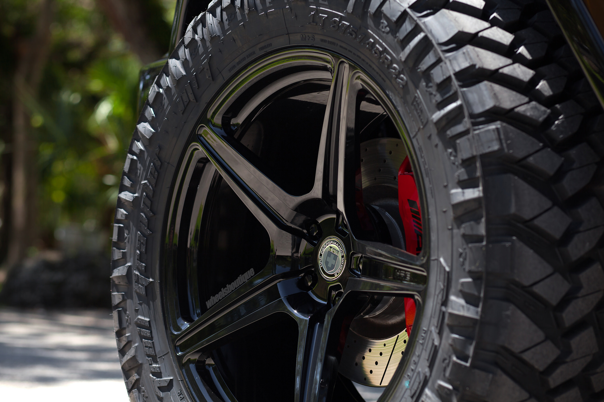 photo 4 Mercedes-Benz AMG G63 custom wheels HRE TR45 22x12.0, ET , tire size 375/45 R22. x ET