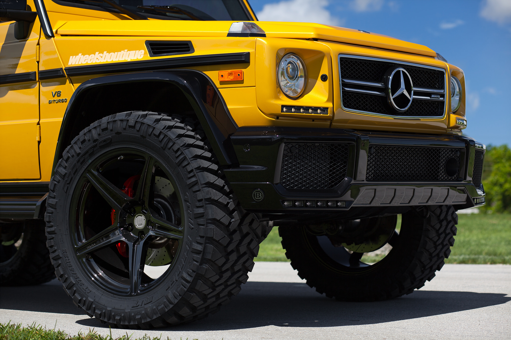 photo 1 Mercedes-Benz AMG G63 custom wheels HRE TR45 22x12.0, ET , tire size 375/45 R22. x ET