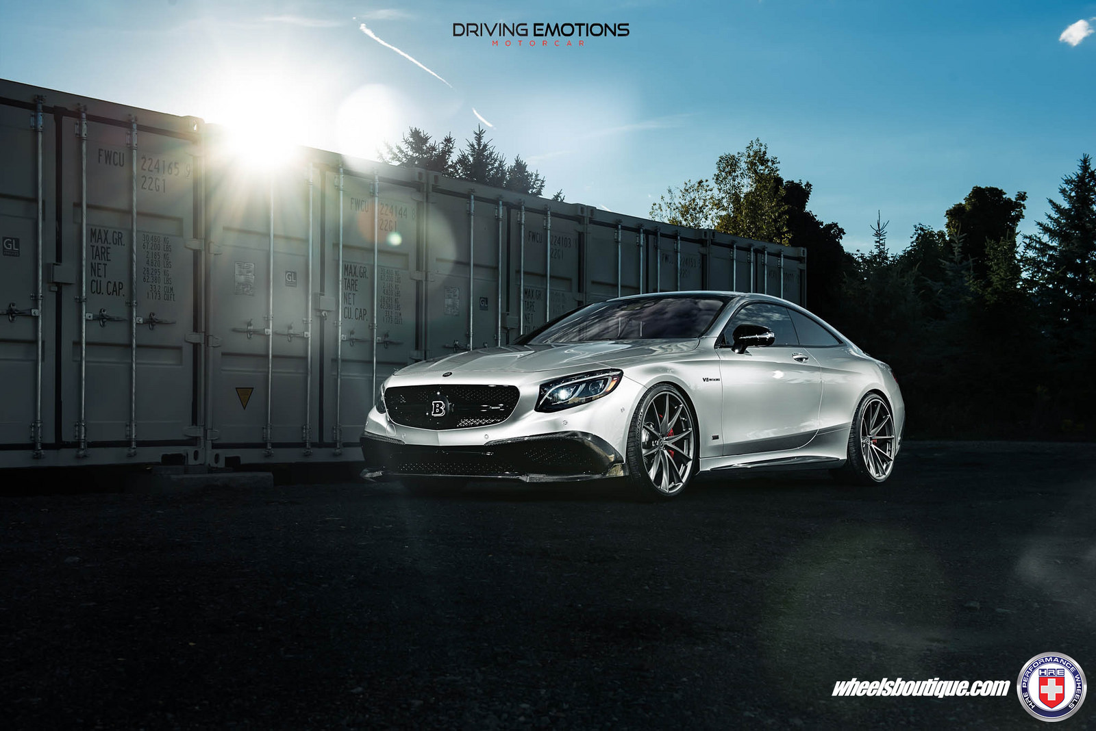 photo 2 Mercedes-Benz AMG S custom wheels HRE  P204 22x9.0, ET , tire size 255/30 R22. 22x11.0 ET 295/25 R22