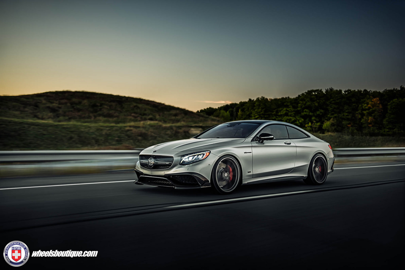 photo 6 Mercedes-Benz AMG S custom wheels HRE  P204 22x9.0, ET , tire size 255/30 R22. 22x11.0 ET 295/25 R22