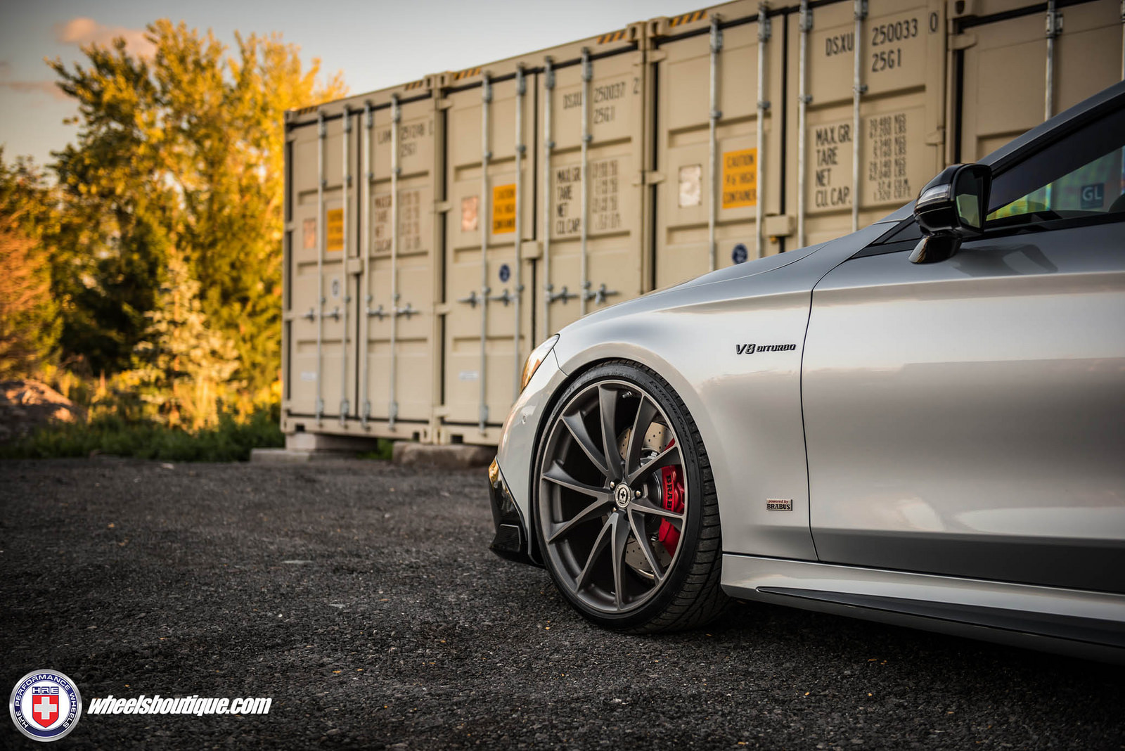 photo 1 Mercedes-Benz AMG S custom wheels HRE  P204 22x9.0, ET , tire size 255/30 R22. 22x11.0 ET 295/25 R22