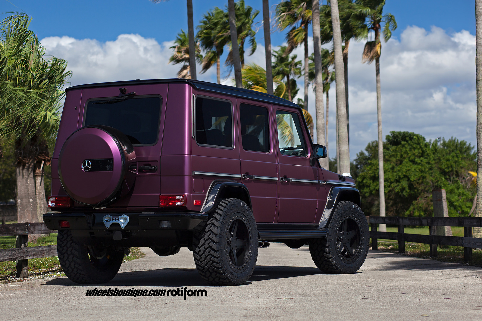 photo 4 Mercedes-Benz AMG G63 custom wheels Rotiform PNT Offroad 22x11.0, ET , tire size X R22. x ET