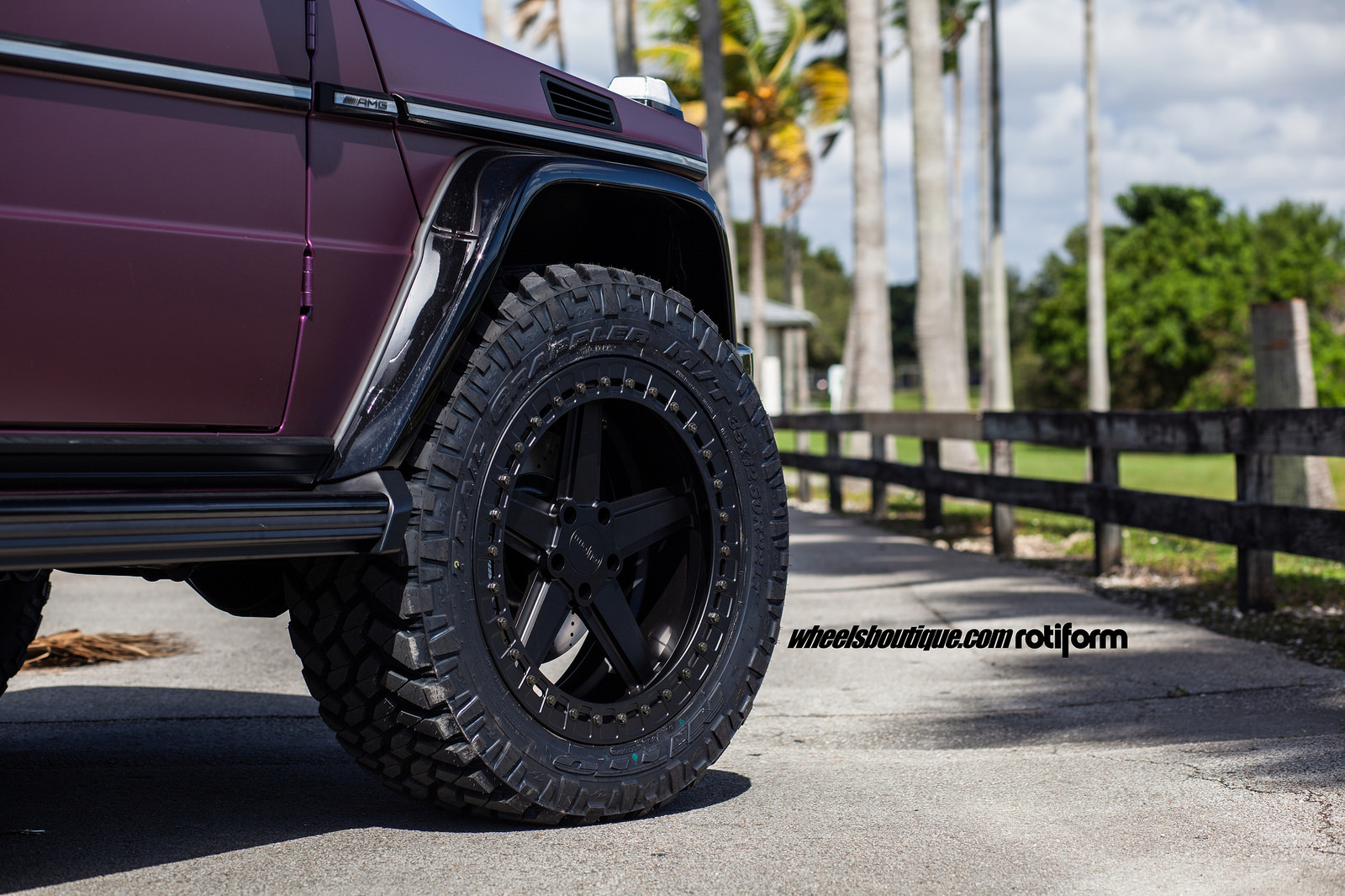 photo 2 Mercedes-Benz AMG G63 custom wheels Rotiform PNT Offroad 22x11.0, ET , tire size X R22. x ET