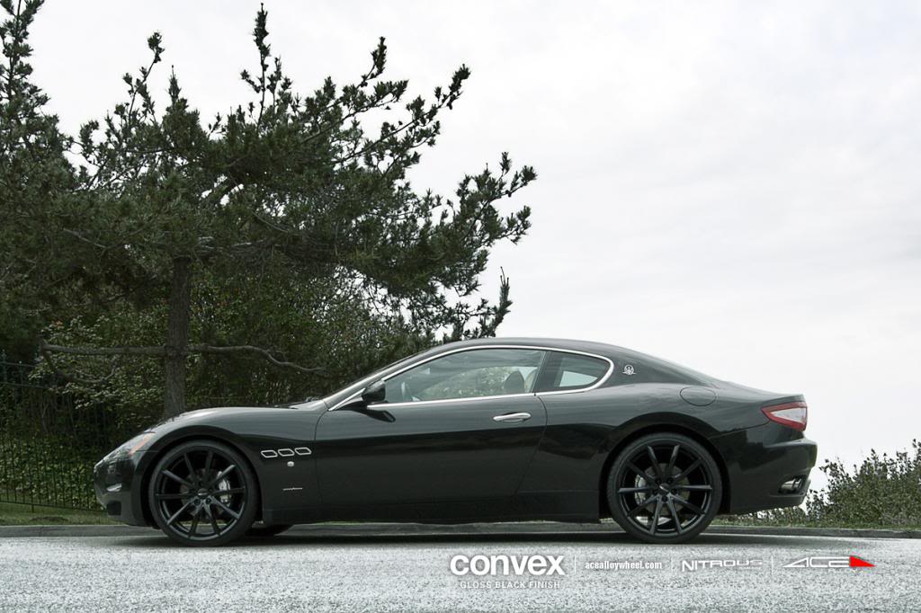 photo 3 Maserati GranTurismo custom wheels Ace Convex Gloss  22x9.0, ET , tire size X R22. 22x10.5 ET 