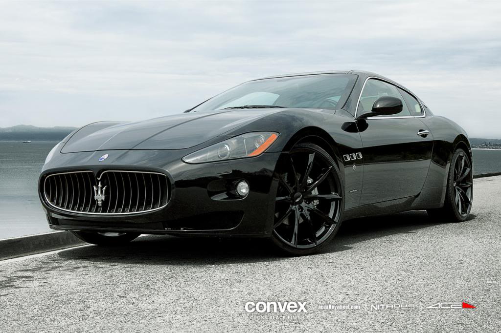 photo 4 Maserati GranTurismo custom wheels Ace Convex Gloss  22x9.0, ET , tire size X R22. 22x10.5 ET 