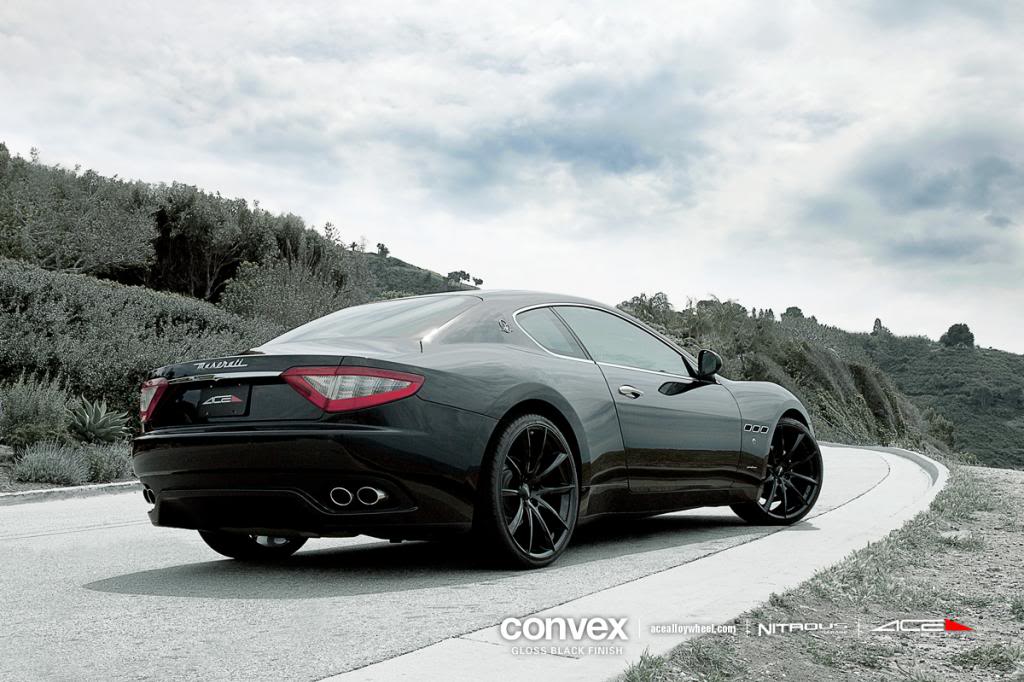 photo 5 Maserati GranTurismo custom wheels Ace Convex Gloss  22x9.0, ET , tire size X R22. 22x10.5 ET 