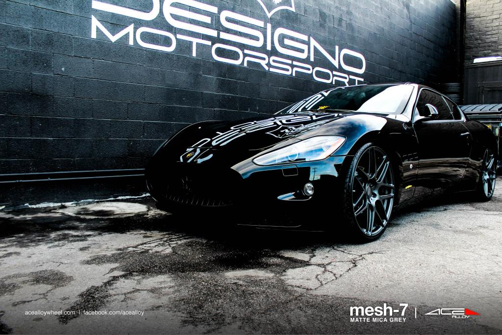 photo 1 Maserati GranTurismo custom wheels ACE  MESH-7 22x9.0, ET , tire size X R22. 22x10.5 ET 
