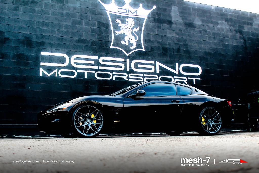 photo 2 Maserati GranTurismo custom wheels ACE  MESH-7 22x9.0, ET , tire size X R22. 22x10.5 ET 