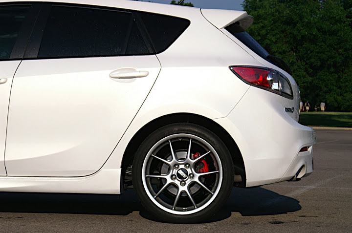 photo 3 Mazda Mazda3 custom wheels BBS  RK 18x7.5, ET +42, tire size 225/40 R18. x ET 