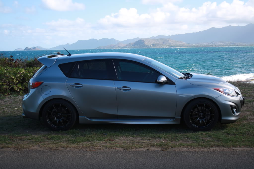 photo 2 Mazda Mazda3 custom wheels Rota G-Forces 18x8.5, ET +48, tire size 235/40 R18. x ET 