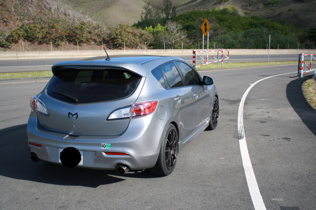 photo 6 Mazda Mazda3 custom wheels Rota G-Forces 18x8.5, ET +48, tire size 235/40 R18. x ET 