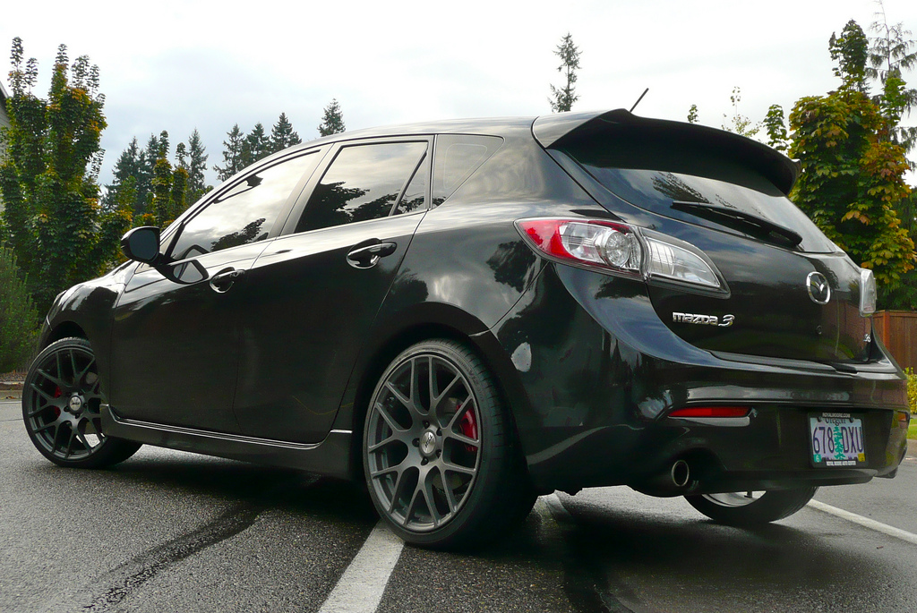 photo 4 Mazda Mazda3 custom wheels 19x8.5, ET +45, tire size 225/35 R19. x ET