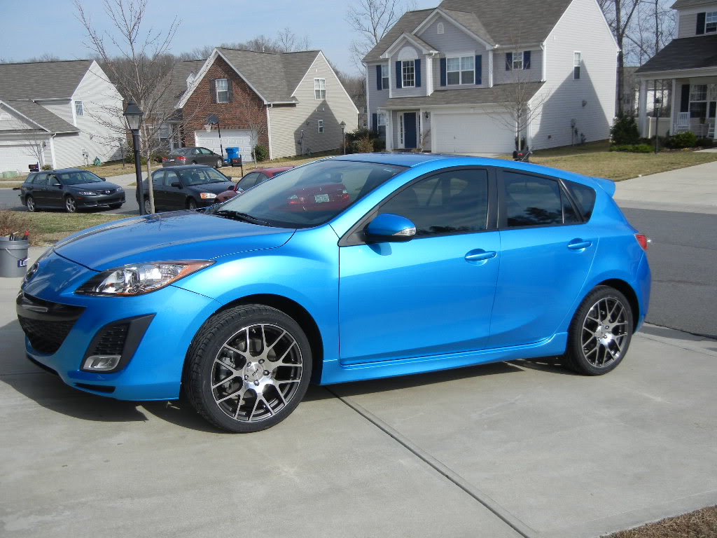 photo 1 Mazda Mazda3 custom wheels TSW  Nurburgring Gunmetal 18x7.5, ET , tire size 225/40 R18. x ET 