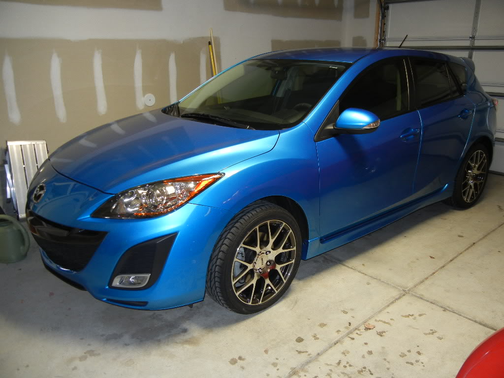 photo 3 Mazda Mazda3 custom wheels TSW  Nurburgring Gunmetal 18x7.5, ET , tire size 225/40 R18. x ET 