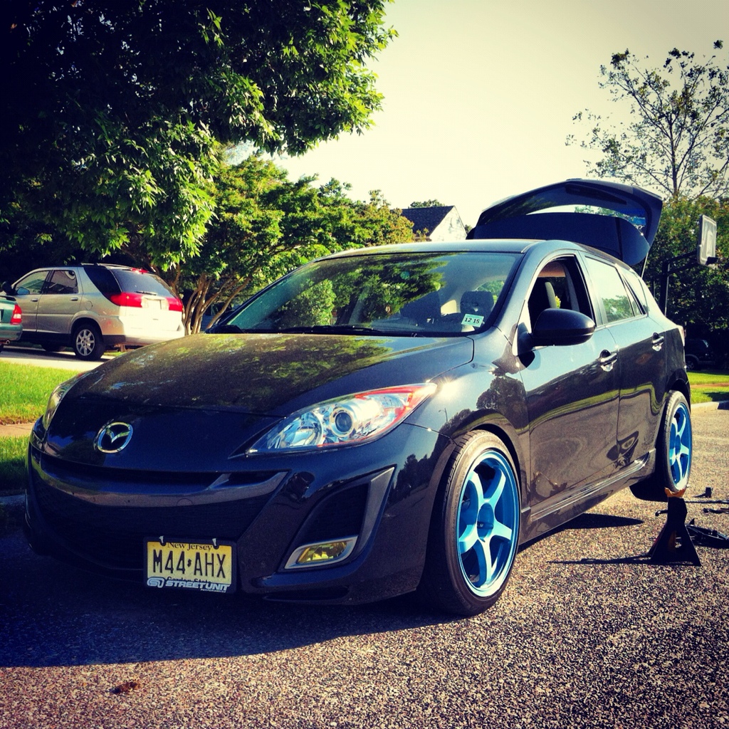 photo 1 Mazda Mazda3 custom wheels Kosei K3 18x8.5, ET +30, tire size 225/45 R18. x ET