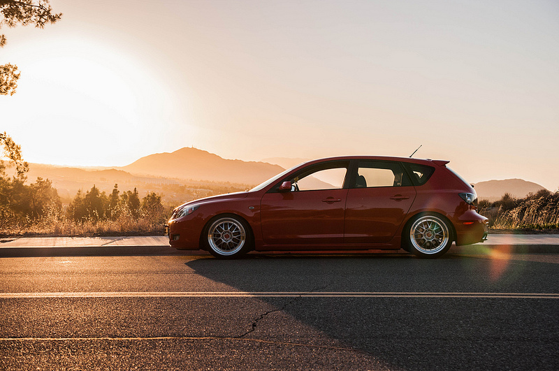 photo 1 Mazda Mazda3 custom wheels   18x8.0, ET +46, tire size X R18. 18x8.0 ET+31 