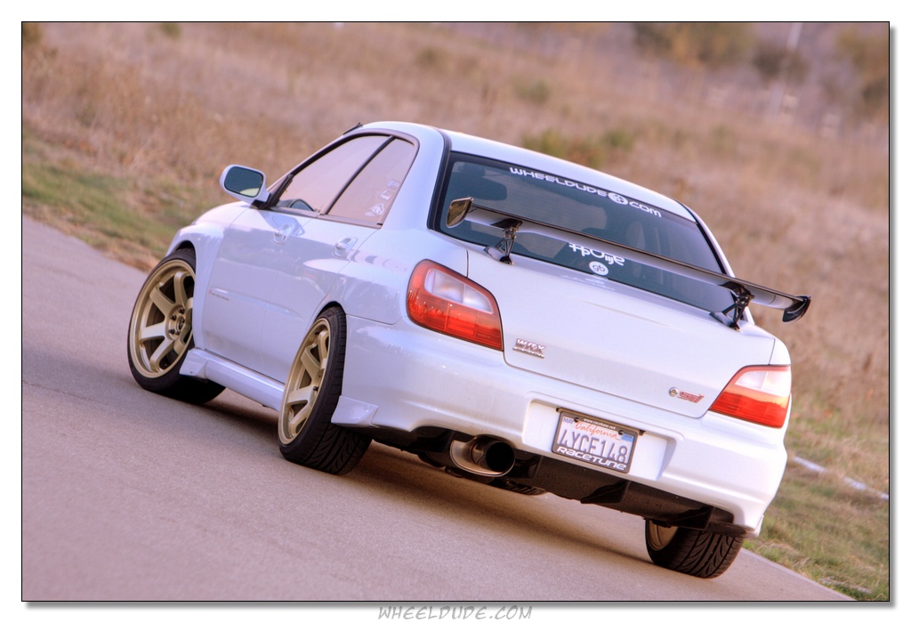photo 4 Subaru Impreza WRX custom wheels Rota Grid 18x9.5, ET +38, tire size 245/35 R18. x ET