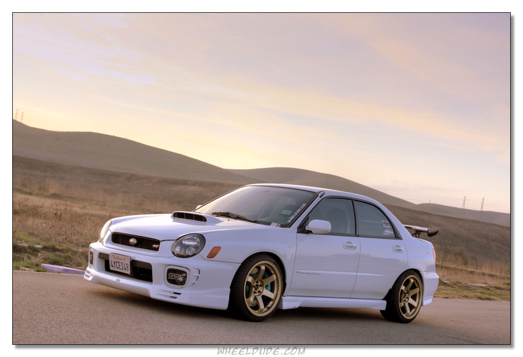 photo 8 Subaru Impreza WRX custom wheels Rota Grid 18x9.5, ET +38, tire size 245/35 R18. x ET