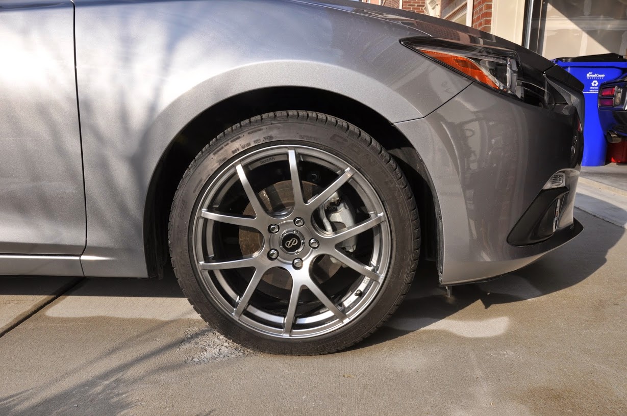 photo 1 Mazda Mazda3 custom wheels Enkei M52  18x8.0, ET +50, tire size X R18. x ET 