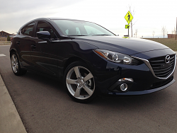 photo 1 Mazda Mazda3 custom wheels OEM Mazda RX-8 18x8.0, ET +50, tire size 225/45 R18. x ET 