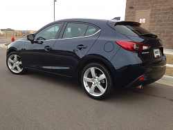 photo 2 Mazda Mazda3 custom wheels OEM Mazda RX-8 18x8.0, ET +50, tire size 225/45 R18. x ET 