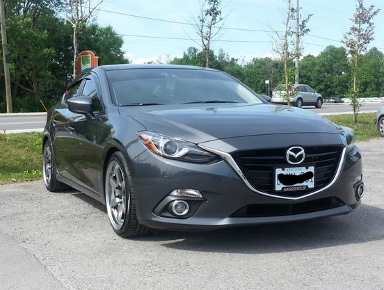 photo 2 Mazda Mazda3 custom wheels Varrstoen  ES2  18x8.5, ET +45, tire size 225/40 R18. x ET 