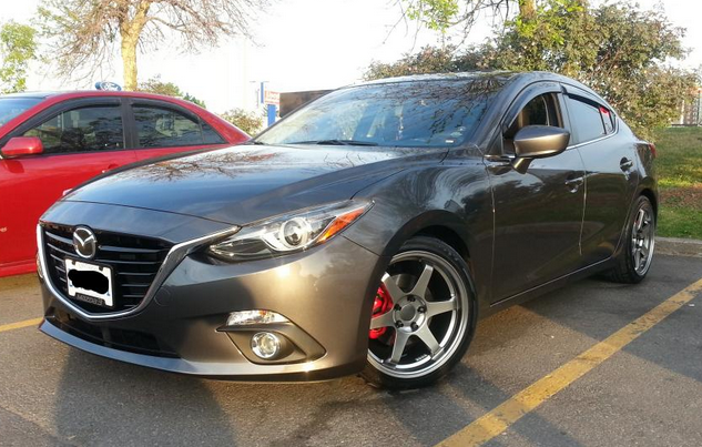 photo 4 Mazda Mazda3 custom wheels Varrstoen  ES2  18x8.5, ET +45, tire size 225/40 R18. x ET 