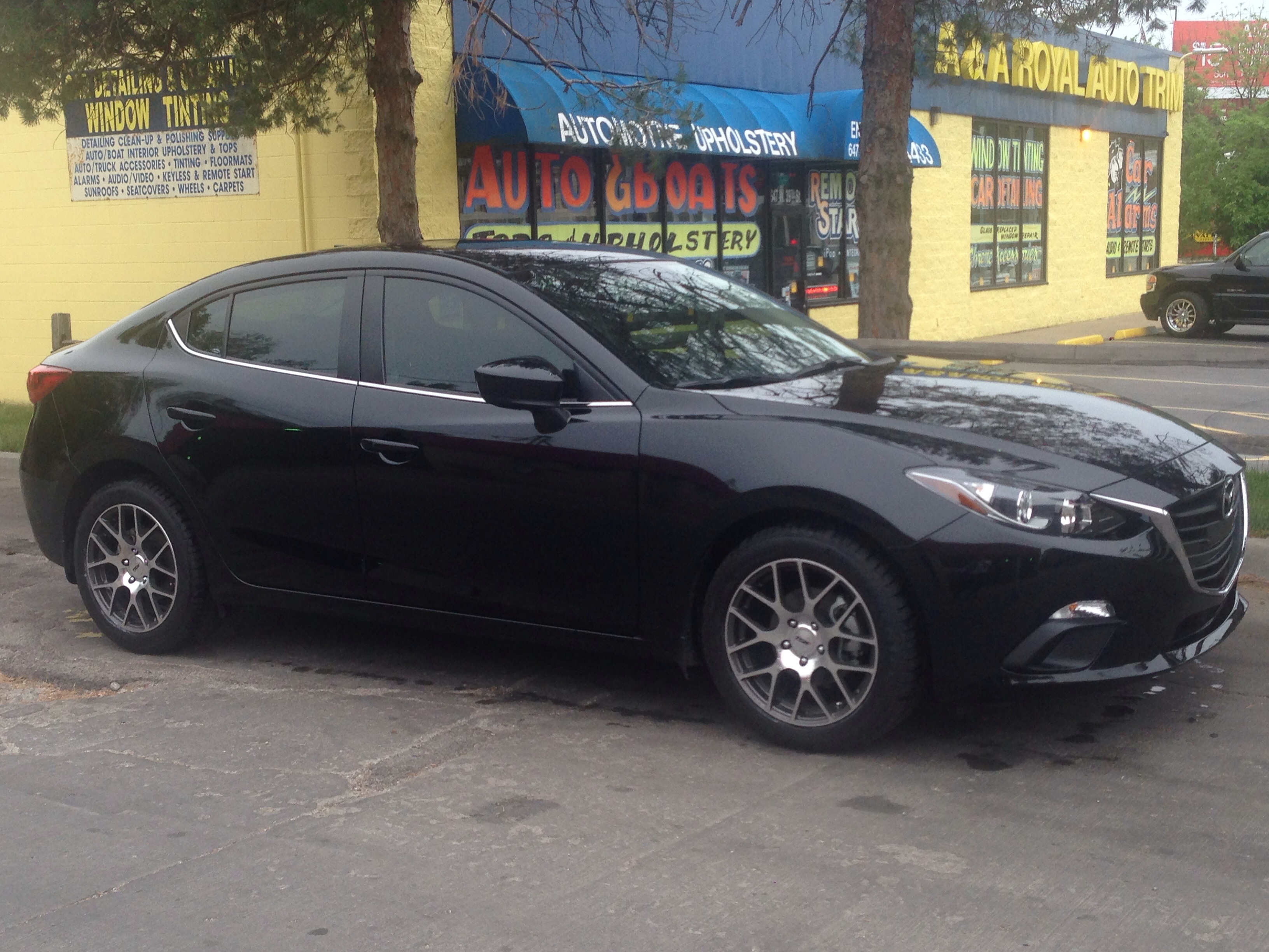 photo 1 Mazda Mazda3 custom wheels TSW  Nurburgring 17x7.5, ET , tire size 225/50 R17. x ET 