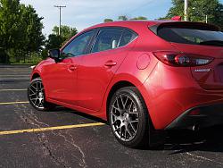 photo 1 Mazda Mazda3 custom wheels TSW  Nurburgring 18x8.5, ET , tire size X R18. x ET 