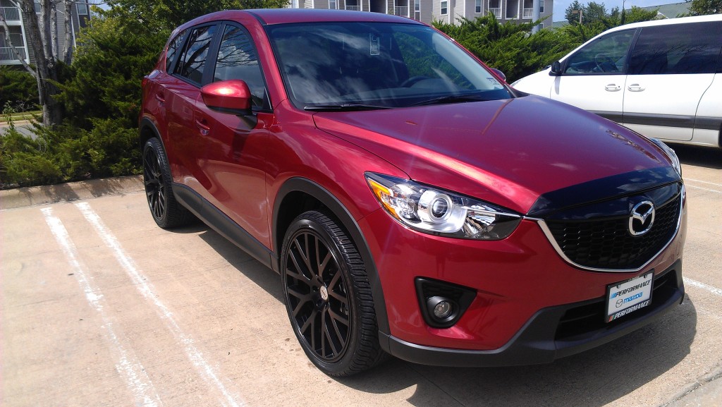photo 1 Mazda CX-5 custom wheels TSW  Donnington  22x9.0, ET , tire size 265/35 R22. x ET 