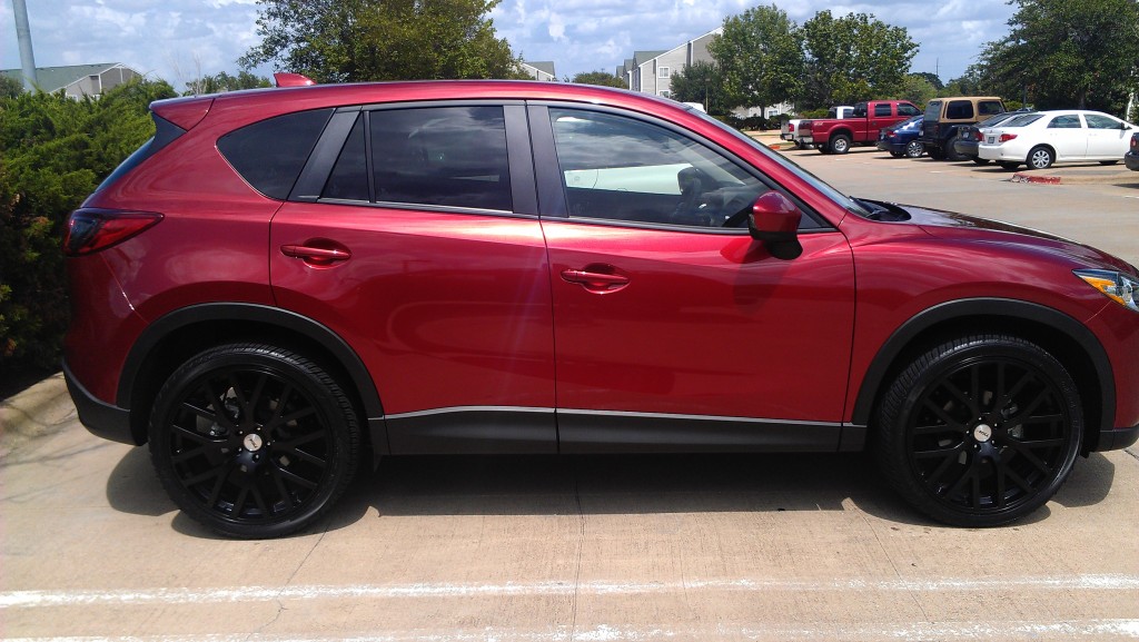 photo 2 Mazda CX-5 custom wheels TSW  Donnington  22x9.0, ET , tire size 265/35 R22. x ET 
