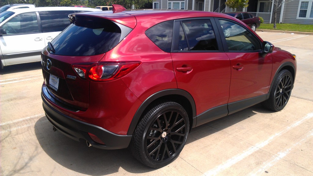 photo 3 Mazda CX-5 custom wheels TSW  Donnington  22x9.0, ET , tire size 265/35 R22. x ET 