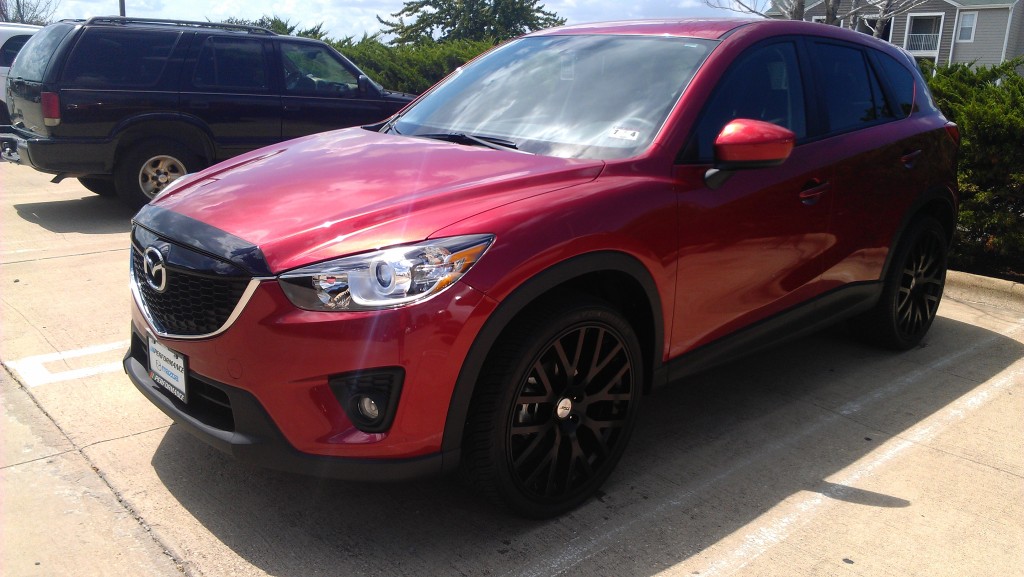 photo 4 Mazda CX-5 custom wheels TSW  Donnington  22x9.0, ET , tire size 265/35 R22. x ET 