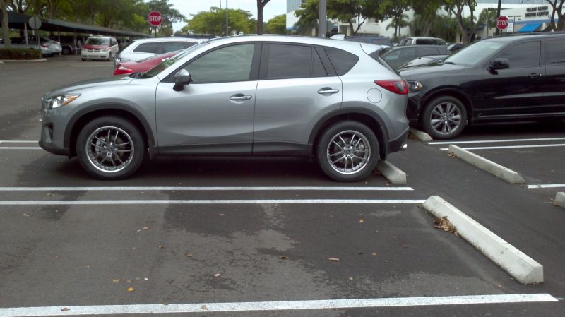 photo 1 Mazda CX-5 custom wheels   19x7.5, ET +42, tire size 245/50 R19. x ET 