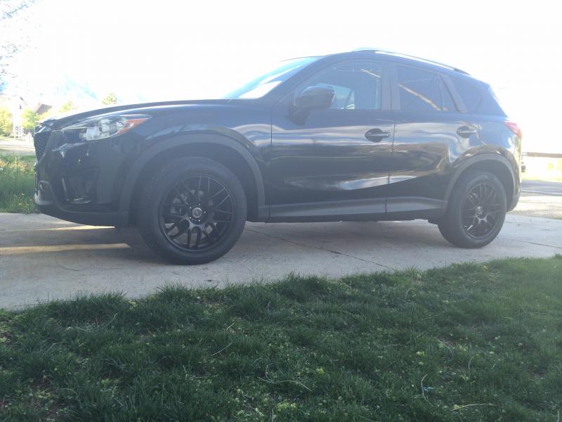 photo 1 Mazda CX-5 custom wheels Drag  37 19x, ET , tire size 225/55 R19. x ET 