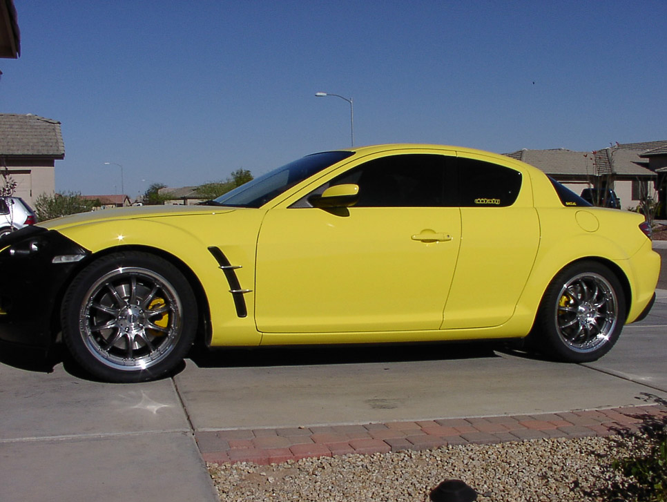 photo 1 Mazda RX-8 custom wheels 18x, ET , tire size 245/40 R18. x ET