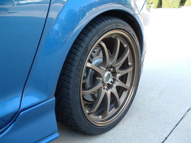 photo 3 Mazda RX-8 custom wheels Volk  CE28N 19x8.0, ET +35, tire size 245/35 R19. 19x9.0 ET+44 275/30 R19