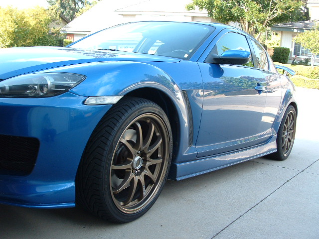 photo 1 Mazda RX-8 custom wheels Volk  CE28N 19x8.0, ET +35, tire size 245/35 R19. 19x9.0 ET+44 275/30 R19