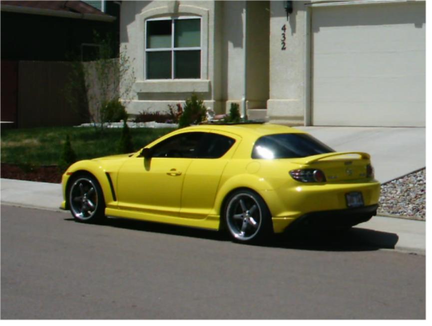 photo 2 Mazda RX-8 custom wheels TSW  Thruxtons  19x8.0, ET , tire size X R19. 19x9.5 ET 